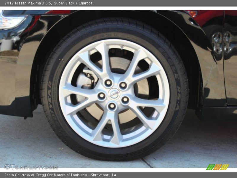 Super Black / Charcoal 2012 Nissan Maxima 3.5 S