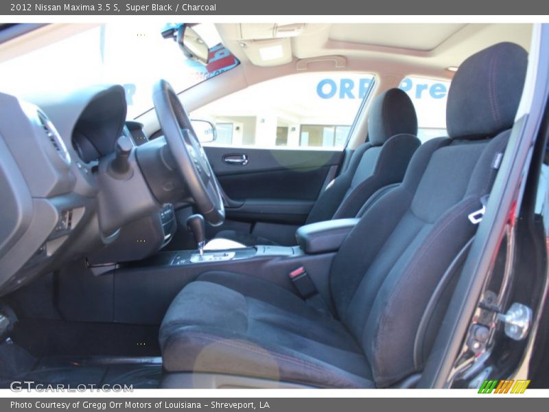 Super Black / Charcoal 2012 Nissan Maxima 3.5 S