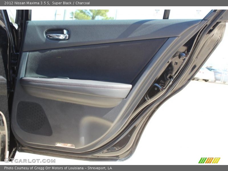Super Black / Charcoal 2012 Nissan Maxima 3.5 S