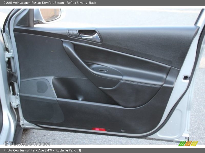 Reflex Silver / Black 2008 Volkswagen Passat Komfort Sedan