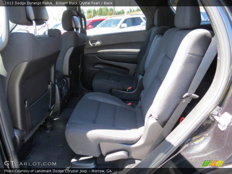 Brilliant Black Crystal Pearl / Black 2013 Dodge Durango Rallye
