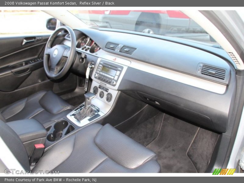 Reflex Silver / Black 2008 Volkswagen Passat Komfort Sedan