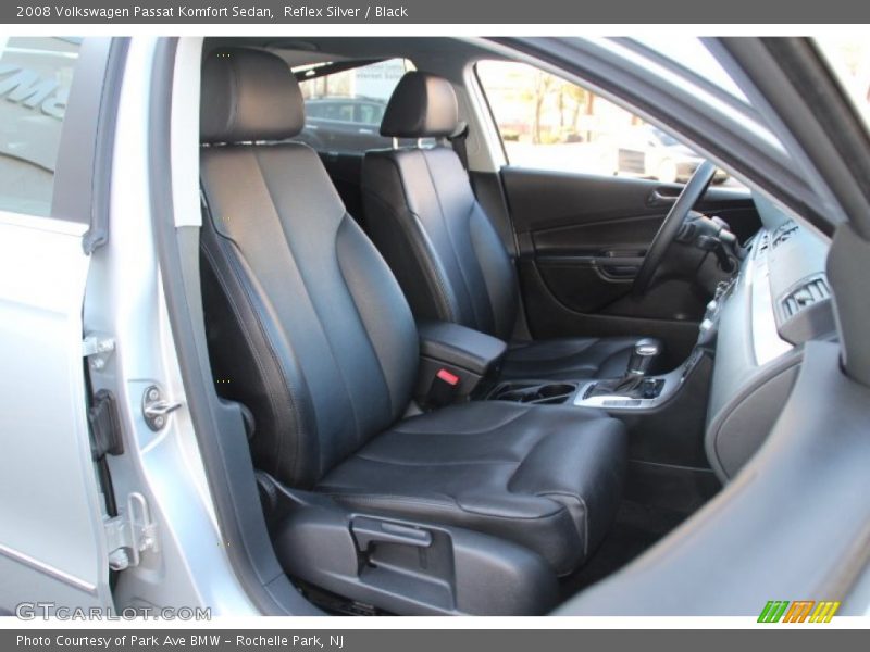 Reflex Silver / Black 2008 Volkswagen Passat Komfort Sedan