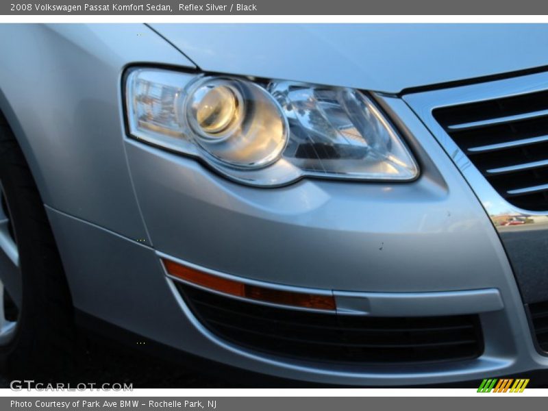 Reflex Silver / Black 2008 Volkswagen Passat Komfort Sedan