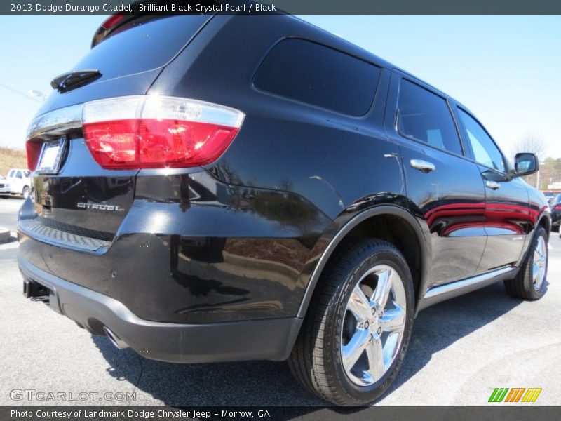 Brilliant Black Crystal Pearl / Black 2013 Dodge Durango Citadel