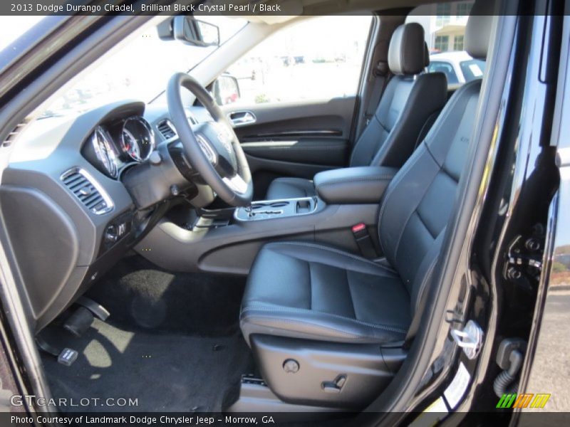  2013 Durango Citadel Black Interior