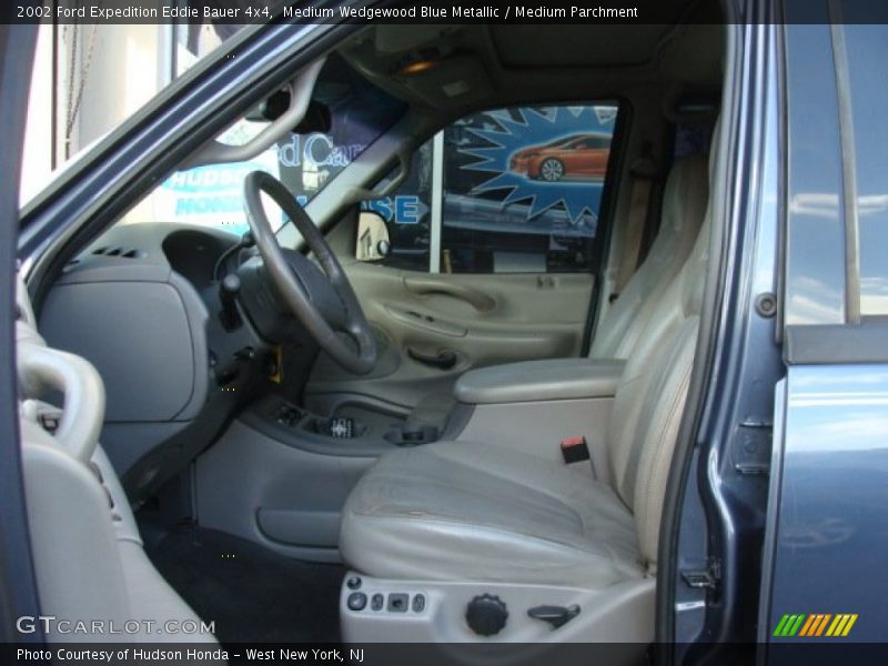 Medium Wedgewood Blue Metallic / Medium Parchment 2002 Ford Expedition Eddie Bauer 4x4