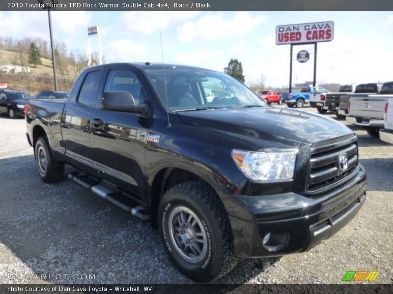 Black / Black 2010 Toyota Tundra TRD Rock Warrior Double Cab 4x4