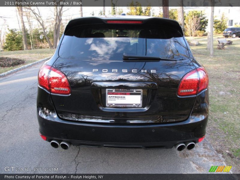 Black / Black 2011 Porsche Cayenne Turbo