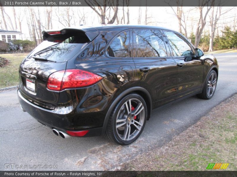 Black / Black 2011 Porsche Cayenne Turbo