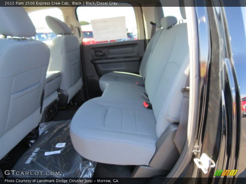 Black / Black/Diesel Gray 2013 Ram 1500 Express Crew Cab