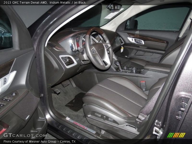 Iridium Metallic / Jet Black 2013 GMC Terrain Denali AWD