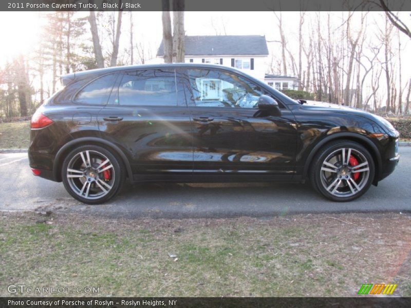 Black / Black 2011 Porsche Cayenne Turbo