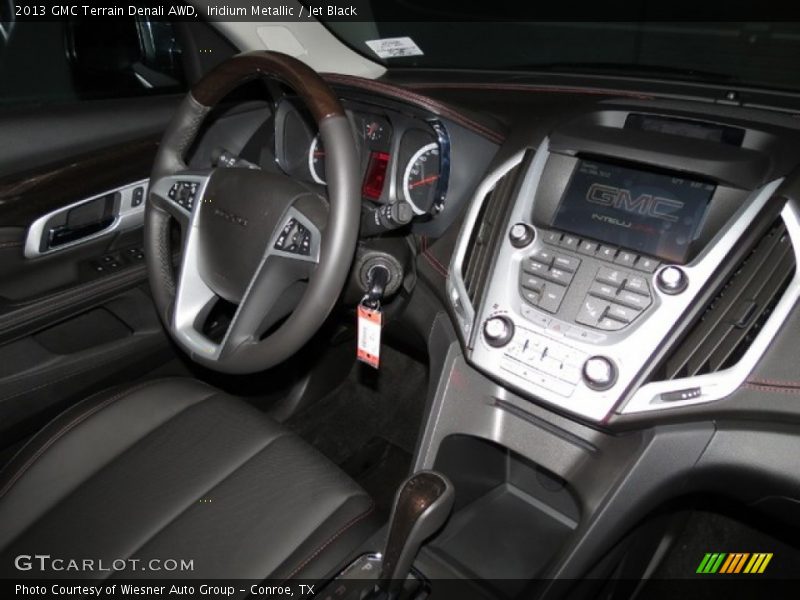 Iridium Metallic / Jet Black 2013 GMC Terrain Denali AWD