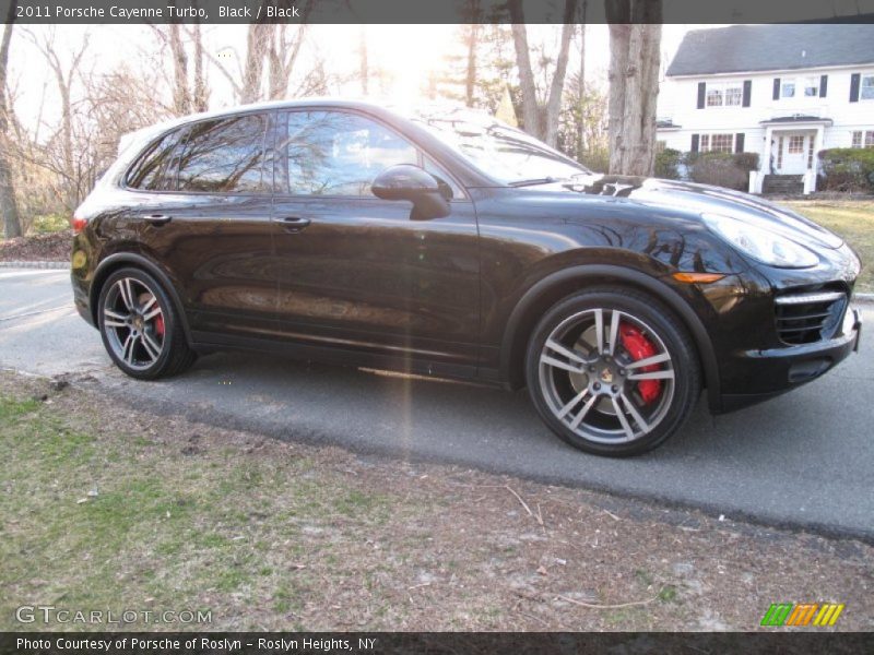 Black / Black 2011 Porsche Cayenne Turbo