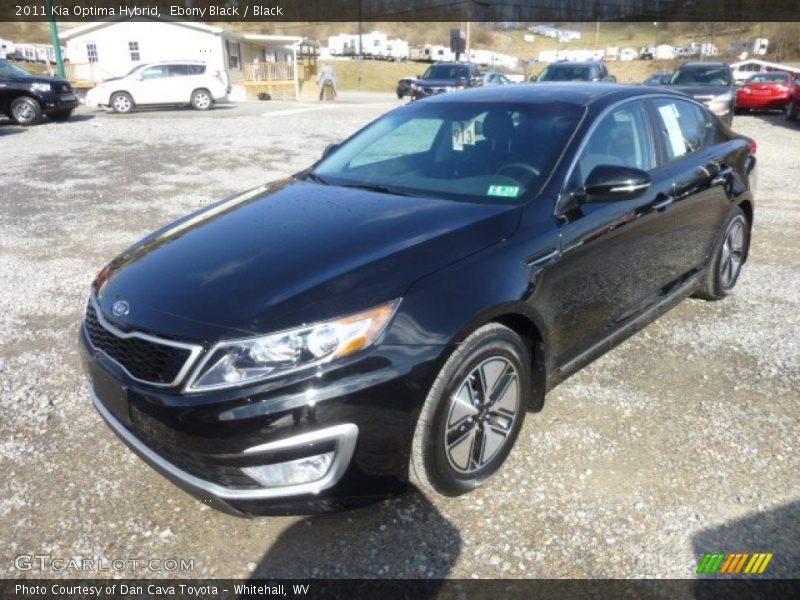 Ebony Black / Black 2011 Kia Optima Hybrid