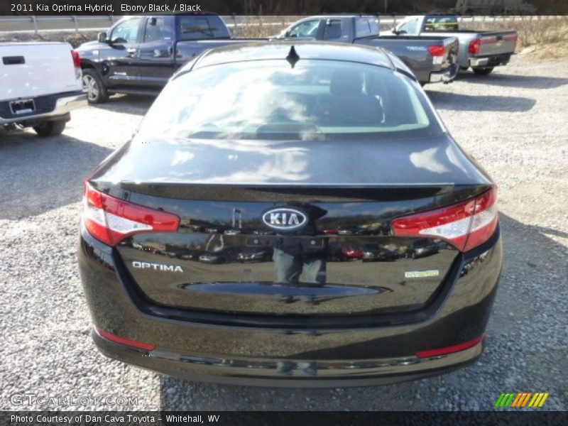Ebony Black / Black 2011 Kia Optima Hybrid