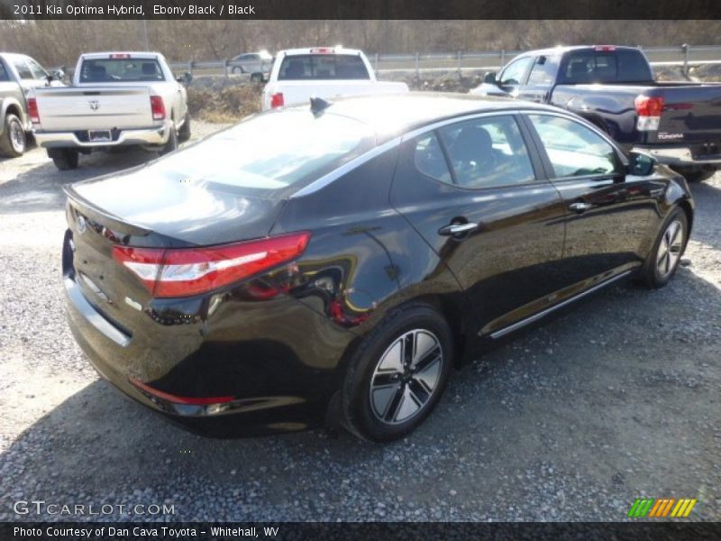 Ebony Black / Black 2011 Kia Optima Hybrid