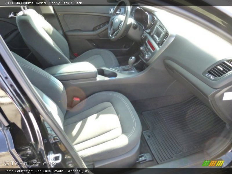 Ebony Black / Black 2011 Kia Optima Hybrid