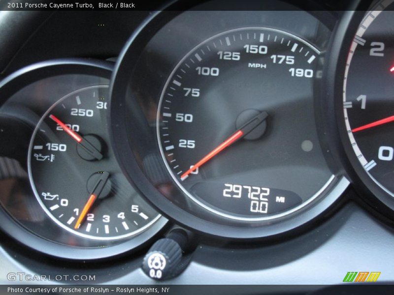 Black / Black 2011 Porsche Cayenne Turbo