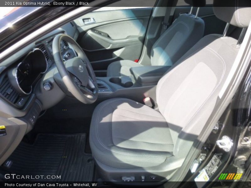 Ebony Black / Black 2011 Kia Optima Hybrid