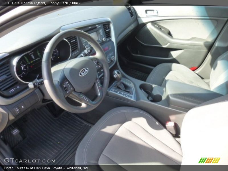 Ebony Black / Black 2011 Kia Optima Hybrid