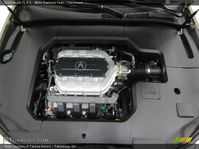 White Diamond Pearl / Parchment 2010 Acura TL 3.5