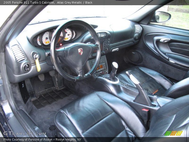 Black Interior - 2005 911 Turbo S Cabriolet 
