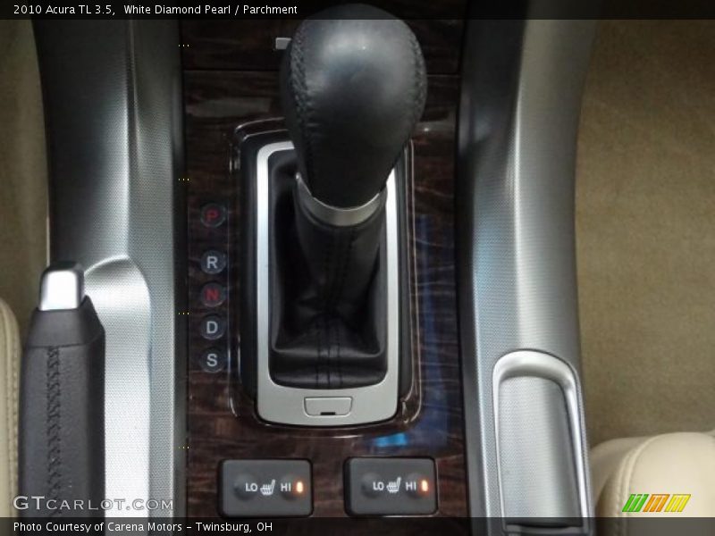 White Diamond Pearl / Parchment 2010 Acura TL 3.5