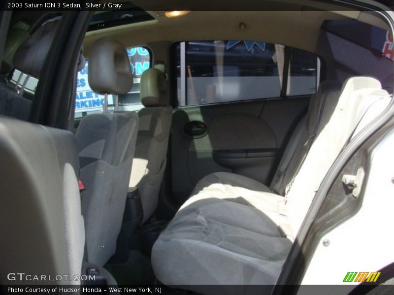 Silver / Gray 2003 Saturn ION 3 Sedan
