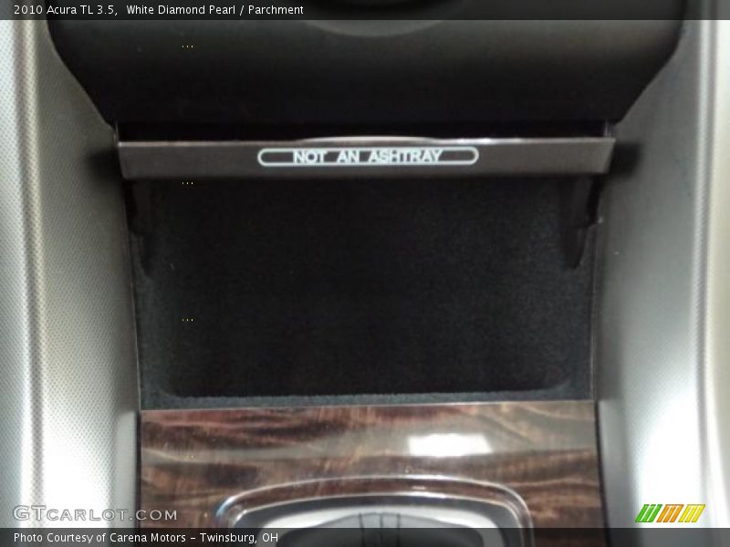 White Diamond Pearl / Parchment 2010 Acura TL 3.5