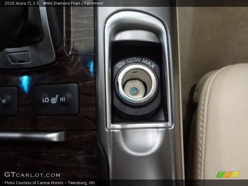 White Diamond Pearl / Parchment 2010 Acura TL 3.5