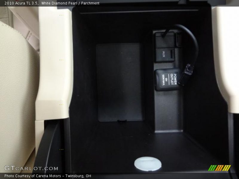 White Diamond Pearl / Parchment 2010 Acura TL 3.5