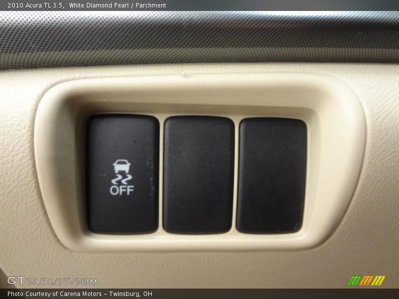 White Diamond Pearl / Parchment 2010 Acura TL 3.5