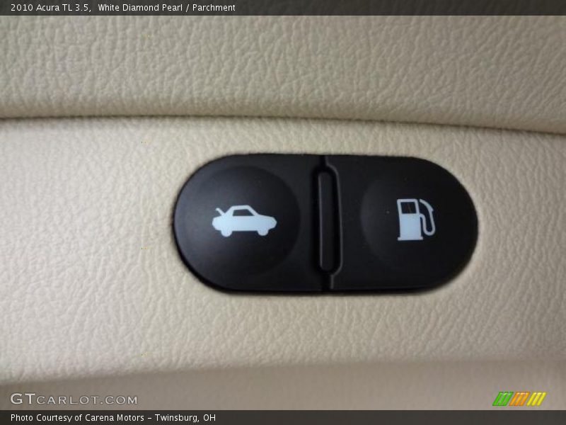 White Diamond Pearl / Parchment 2010 Acura TL 3.5