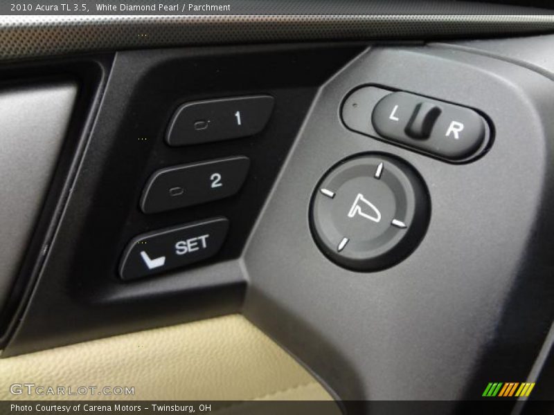 White Diamond Pearl / Parchment 2010 Acura TL 3.5