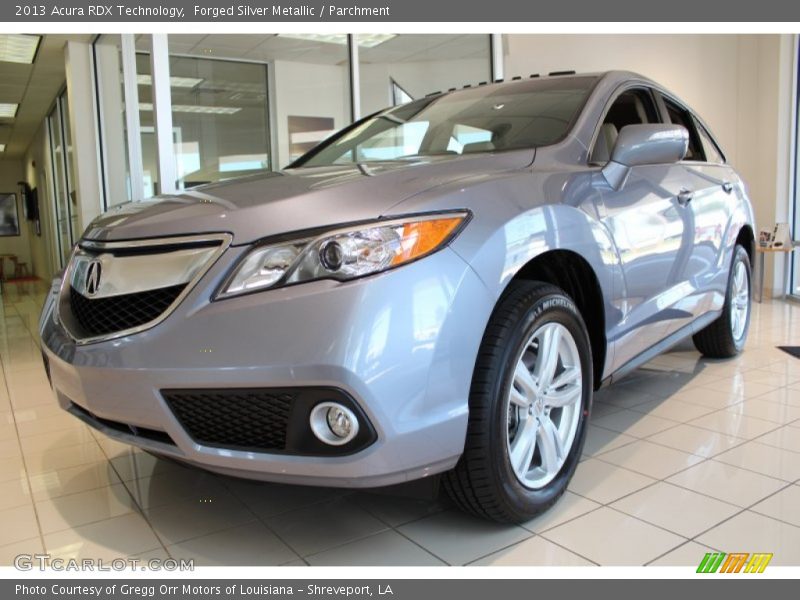 Forged Silver Metallic / Parchment 2013 Acura RDX Technology
