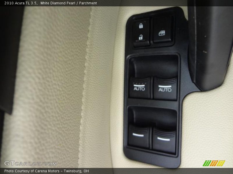 White Diamond Pearl / Parchment 2010 Acura TL 3.5