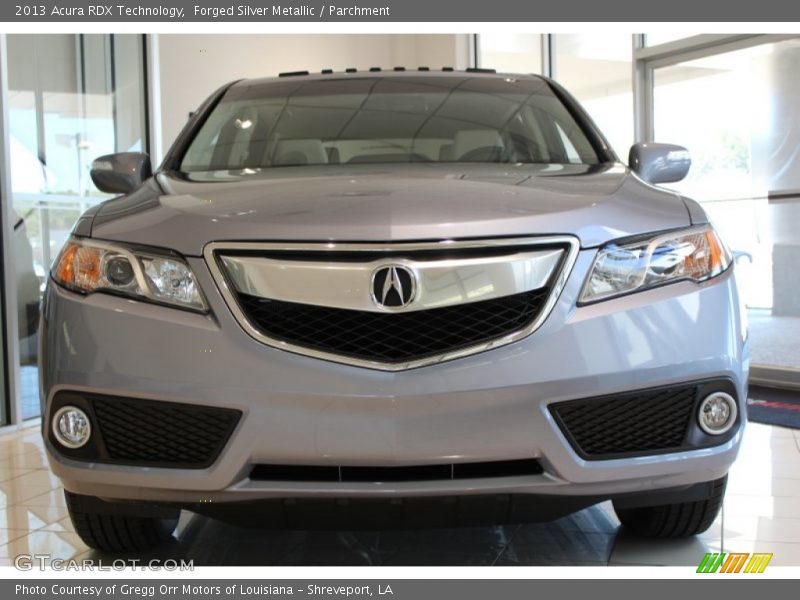 Forged Silver Metallic / Parchment 2013 Acura RDX Technology