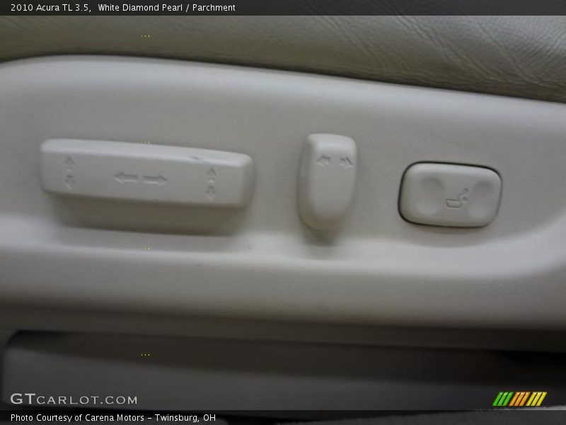 White Diamond Pearl / Parchment 2010 Acura TL 3.5
