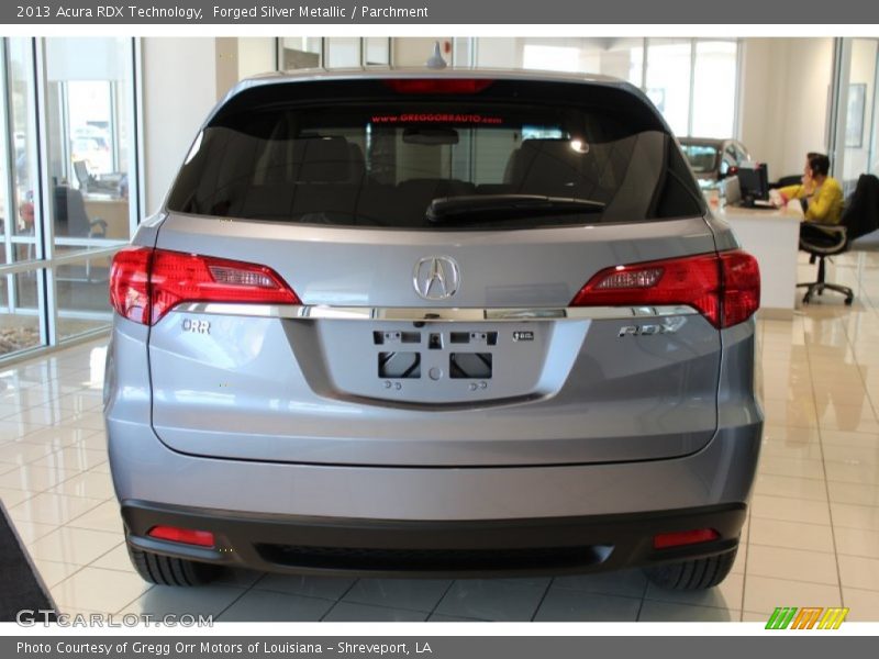 Forged Silver Metallic / Parchment 2013 Acura RDX Technology
