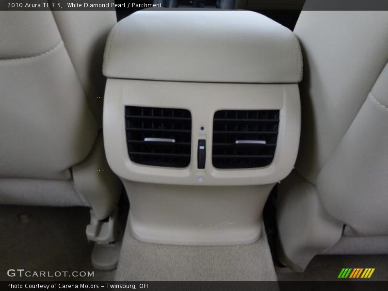 White Diamond Pearl / Parchment 2010 Acura TL 3.5