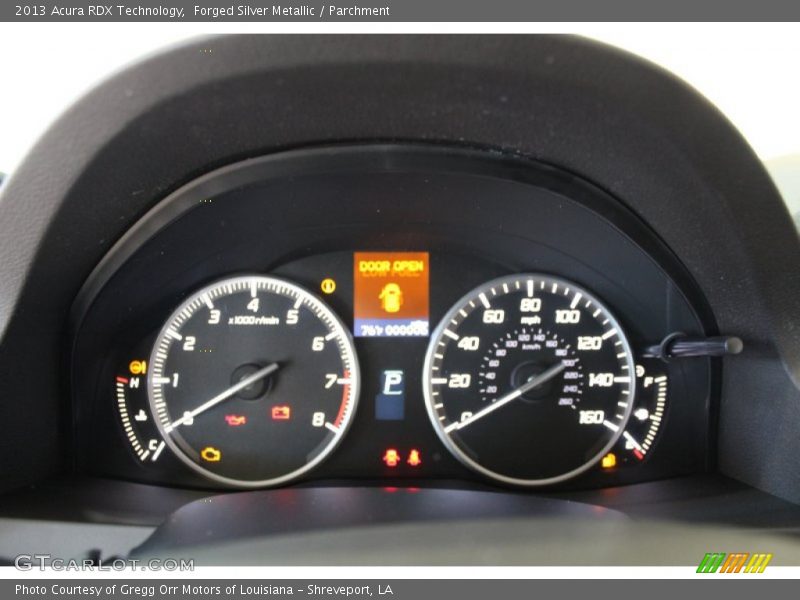 Forged Silver Metallic / Parchment 2013 Acura RDX Technology