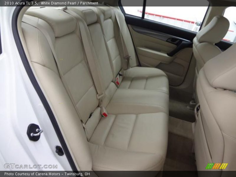 White Diamond Pearl / Parchment 2010 Acura TL 3.5