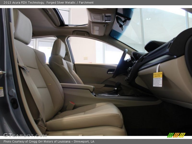 Forged Silver Metallic / Parchment 2013 Acura RDX Technology