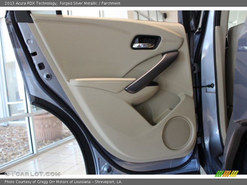 Forged Silver Metallic / Parchment 2013 Acura RDX Technology