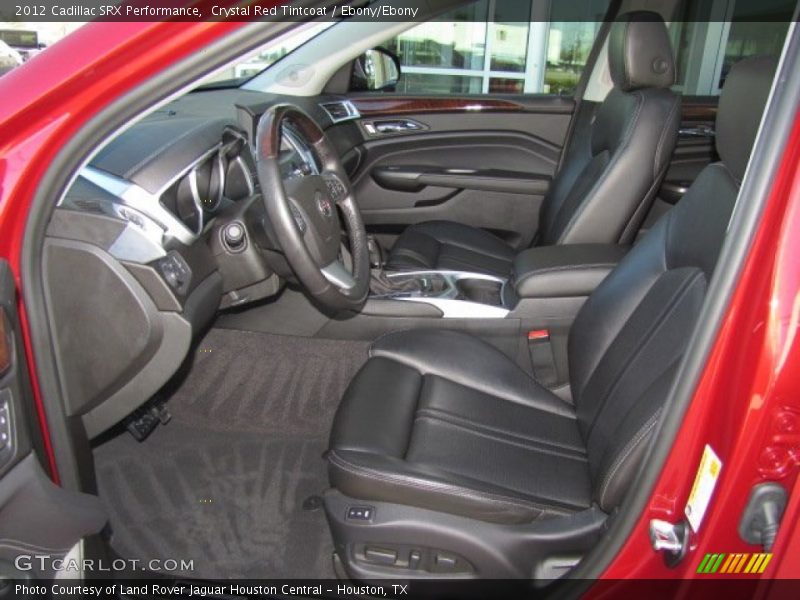 Crystal Red Tintcoat / Ebony/Ebony 2012 Cadillac SRX Performance