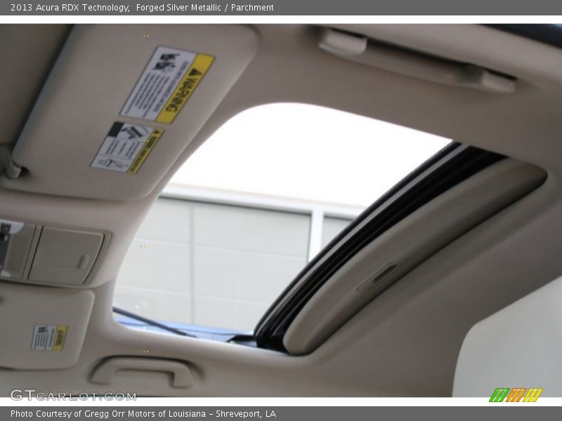 Forged Silver Metallic / Parchment 2013 Acura RDX Technology