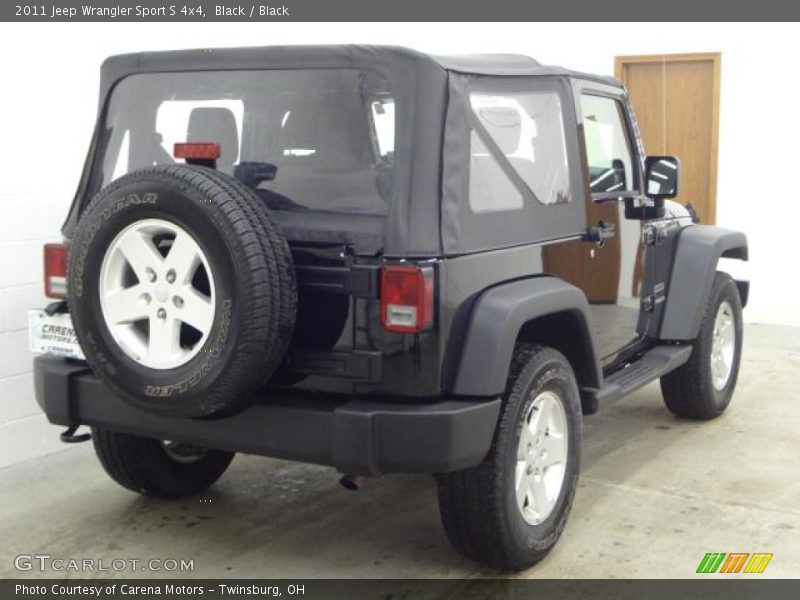 Black / Black 2011 Jeep Wrangler Sport S 4x4