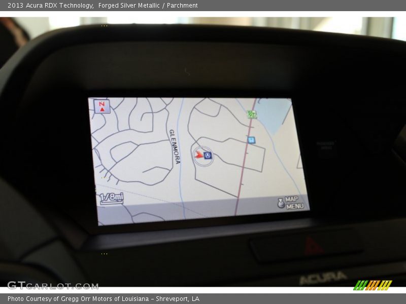 Navigation of 2013 RDX Technology